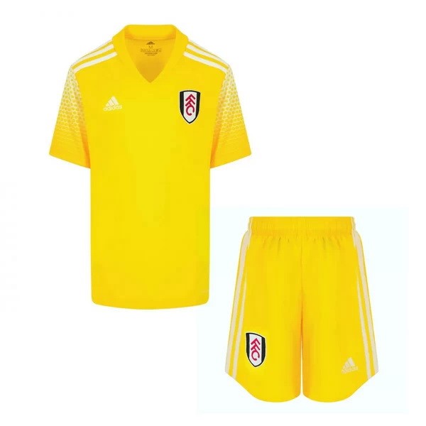 Camiseta Fulham Segunda Equipación Niños 2020-2021 Amarillo